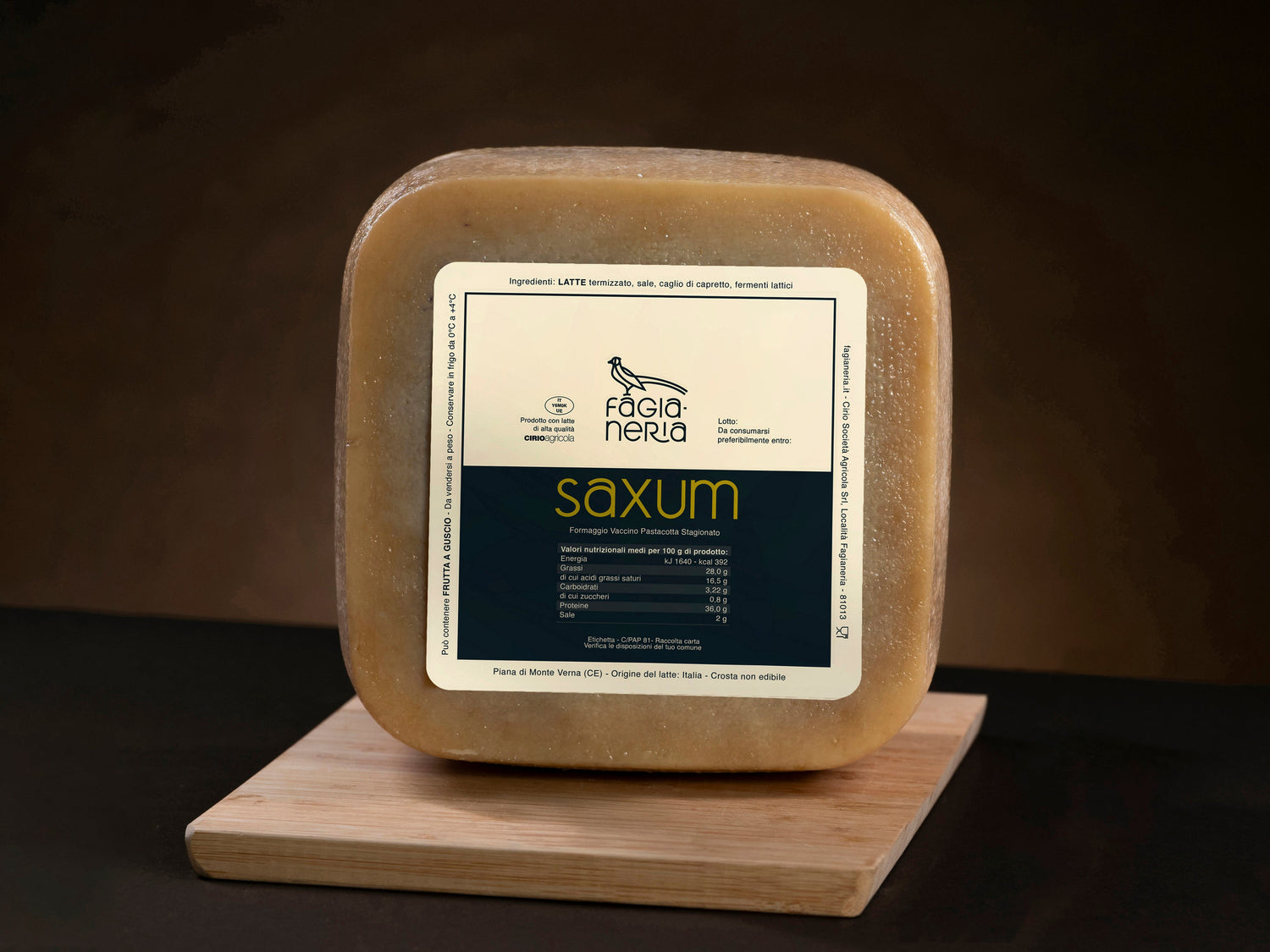 Saxum - Pastacotta stagionato
